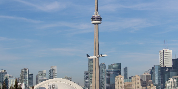 Cheap flights from Madrid Spain to Toronto - Canada for only 321 EUR roundtrip.